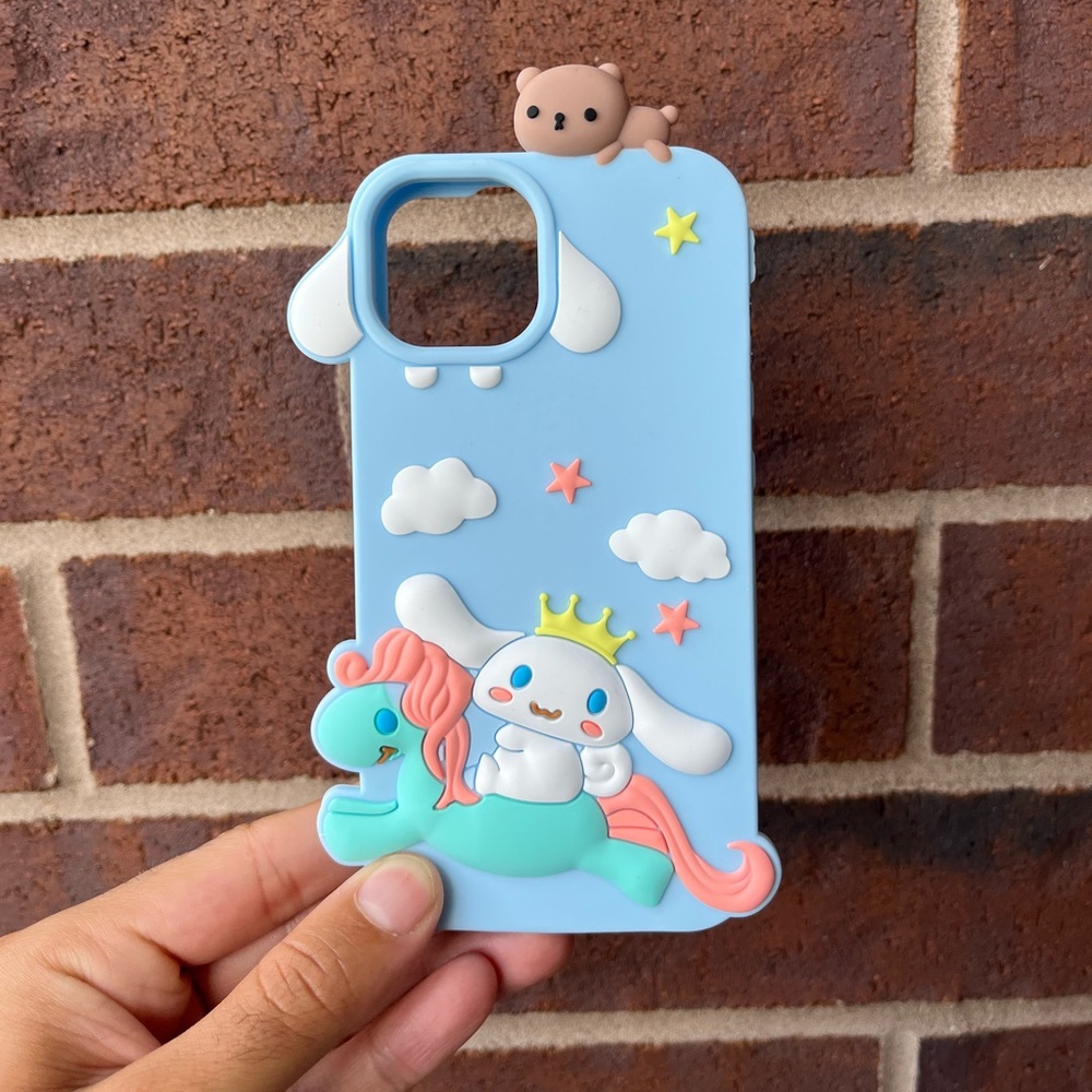 3D Cinnamoroll iPhone Case